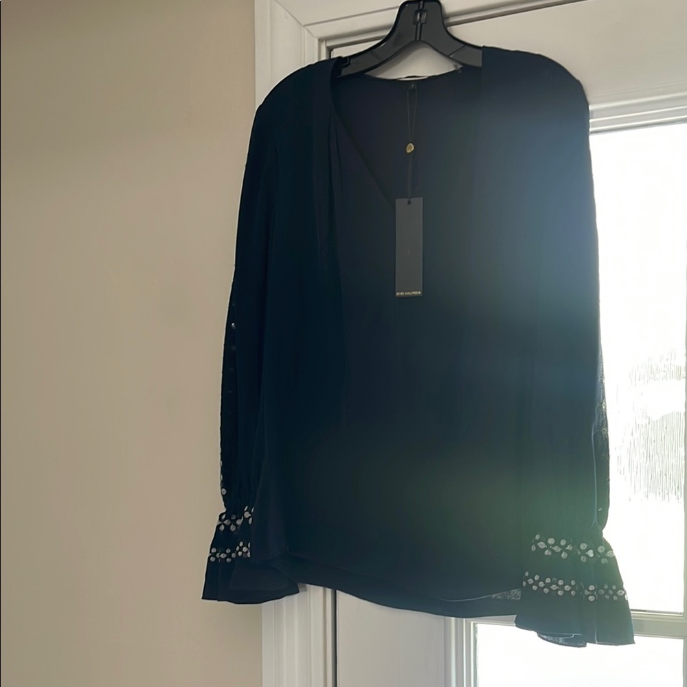 Kobi Halperin Elegant Black Women's Top